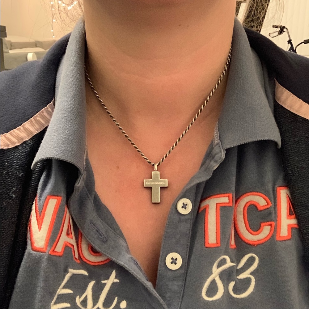 925 Silver Emporio Armani Necklace